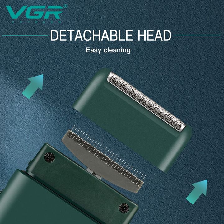 VGR%20V-390%20Professional%20Electric%20Ultra%20Thin%20Shaver%20Rechargeable%20Razor%20for%20Face%20Care%20Beard%20Trimmer%20Reciprocating%20Blade%20with%20USB%20Travel%20Shaver,%20Men's%20Electric%20Razor,%20Electric%20Shaver%20-%20Green%20-%20Image%202