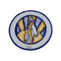 The City School Uniform Monogram: High-Quality Logo Patch with Embroidered Iron Base - TCS Monogram. 