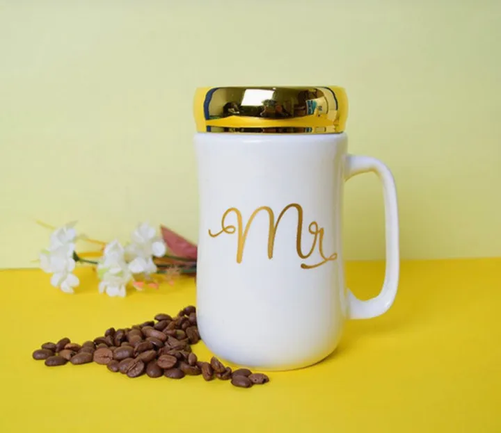 "Mr%20and%20Mrs%20Mugs:%20Couple%20Mugs%20with%20Mirror%20Lid%20-%20Perfect%20Couples%20Gifts%20for%20Wedding%20Anniversary,%20Engagement,%20Christmas,%20and%20Valentines%20Day.%20Ideal%20for%20Husband%20and%20Wife,%20Him/Her,%20His%20Hers%20-%20Unique%20Newlywed%20Gift"%20-%20Image%202