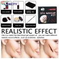 Facial Scar Wax Blood Gel Halloween SFX Special Effects Horror Makeup Kit. 