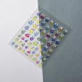 3D Mouth Monster Nail Sticker Dopamine Cute Jelly Nail Art Decals Funny Expression Pack Embossed Hand Ledger DIY Decor Manicure. 