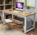 Wooden Durable Computer Desk Laptop Table for Home Office Working Study Desk Table. 