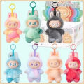 ORBIT 1:1 High-quality Big Into Energy Labubu V3 Blind Box Series PVC Labubu Macaron Pendant Doll Surprise Box Keychain Birthday Gift. 
