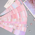 Sunfloweio 540 Sheets Sakura Origami Stars Paper Strips Lucky Star Origami Decoration Folding Paper DIY Child Hand Art Crafting Supplies. 