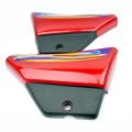 Side Cover Set (2024 Model) for United 100cc Motorcycle | Tanki Tapa Set US100 Bike | United Genuine Parts | United Motorcycles Spare Parts. 