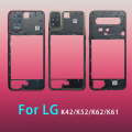 Test Quality For LG K42 K52 K62 K61 Middle Frame Housing Frame Panel Rear Housing Case Panel Replacement Part. 