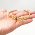 Customize Bangles ,  Name Bangles, Personalised Name Bangle And Bracelets, Custom Name Bangle & Bracelet For Girls And Boys With Box Packing (PERFECT GIFT TO SEND YOUR WIFE , FIANCE OR ANY ONE). 