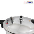 CHEF Long Handle Aluminum Pressure Cooker 1305 - 11 Liters [Life Time Blast Proof Warranty]. 