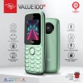 Itel Value 100s Dual Sim - Auto Call Recording - SD Card Support Bluetooth LED Torch Box Pack 1 Year Warranty. 