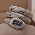 Women Cool Snake Shape Bangle Watch Girls Quartz Clock Religios Reloj Montre Femme Infinity Bracelet Watch Vogue. 