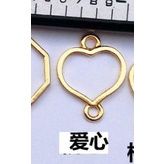 Mini Alloy Bezel Double Loops Open Bezel Hollow Frame Pendants For Necklace Bracelet Earrings Epoxy Resin