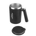 Auto-Stir QuickMix Coffee Mug Stainless Steel with Lid. 