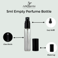 5ml Perfume Spray Bottles Refillable Mini Empty Travel Refillable Glass Bottles 1 Pcs (5ml). 