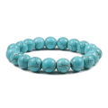 Classic 6/8/10mm Natural Stone Beads Bracelet Blue Beaded Strand Bracelets Charm Women Yoga Paryer Jewelry Homme Pulseras. 