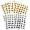 Stickers Star Multi color Pack of 20 Sheets. 