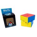 2x2 Moyu speed cube stickerless. 