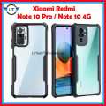 Redmi Note 10 & Redmi Note 10 Pro Case Ultra Protection Case | Transparent Back Shockproof Corners Anti-Scratch Slim case,Protective Cover, with Camra Protection Case and Covers. 
