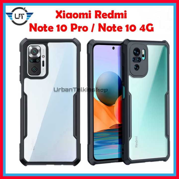 Redmi Note 10 & Redmi Note 10 Pro Case Ultra Protection Case | Transparent Back Shockproof Corners Anti-Scratch Slim case,Protective Cover, with Camra Protection Case and Covers