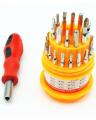 Jackly 31 in 1 - Universal Magnetic Screw Driver Tool Kit - Multicolour. 