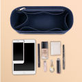 EverToner For Longchamp LE PLIAGE FILET Top Handle Bag Felt Insert Bag Makeup Cosmetic Bags Travel Inner Purse Handbag Storage Organizer. 