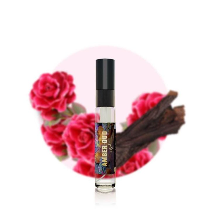 Amber Oud Perfume | Our 2nd Most Popular Rose & Oud Combo  (Spray Tester 5ml)