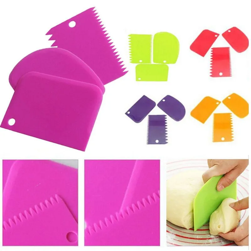 Cake Design Tool Cake Pizza Side Scraper Decorating Cutter