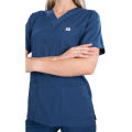 Doctor Scrub Nursing Uniform V Neck Unisex Navy Blue OT Kit. 