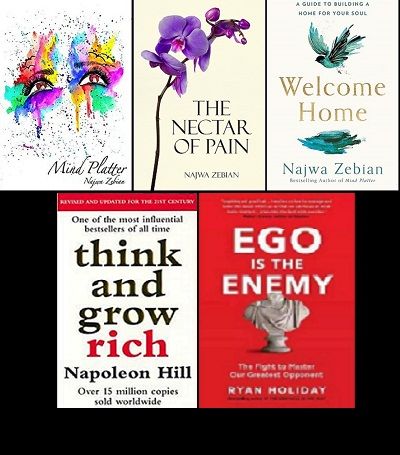 Mind%20Platter%20/%20Nectar%20Of%20Pain%20/%20Welcome%20Home%20/%20_Ego%20Is%20The%20Enemy%20/%20Think%20And%20Grow%20Rich%20set%20of%205%20-%20Image%202