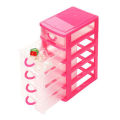 5 Layers Multipurpose Plastic Mini Drawer For Storage and Jewelry Organizer. 