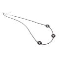 Uchiha Itachi 3 Loops Necklace Naruto Shippuden Akatsuki Member Cosplay Gift. 