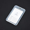 Transparent Card cover Compact Student's Waterproof Bus card holder  case for Business Office School Travelling Daily use. 