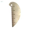 2xWeld Seam Tester Fillet Weld Ruler Weld Seam Tester Weld Measurement Tools. 