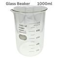 1000ml Borosilicate Glass Beaker Graduated, Chemical-Resistant & Heat-Resistant Lab Glassware. 