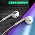 Original For OPPO R17 Headsets With 3.5mm Plug Wire Controller Earphone For OPPO FIND X R17 R15 R11 Pro Reno 10 5 3 3Pro Find X. 