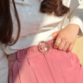 Transparent Waistband Exquisite Ladies Wear-resistant Transparent Belt. 
