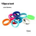 Elastic Stretch Protector Anti-Slip Ring Tackle Non-slip Silica Gel Rod Clip O-shaped Ring Fishing Rod Handle Protective Case Racket. 