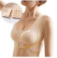 Women's Sports Bra with Push-Up, Posture Corrector bra for girls, Front open sports bra for women all sizes.. 
