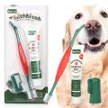 New Finger Brush Mouth Dental Care Cat 360 Degrees Brush Dog Pet Toothpaste Toothbrush Set. 