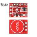 TTP223 Capacitive Touch Switch Button Sensor Module | Self Lock | DIY Electronics, Arduino Projects, Low Voltage Touch Module for Home Automation & Hobby Projects. 
