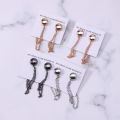 【HOT】 2Pcs Magnetic Scarf Brooch Strong Metal Plating Magnetic Hijab Clip Female Muslim Headscarf Non-Hole Pin Chain Buckle 4 Colors. 