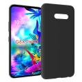 LG G8X THINQ Case Soft TPU Slim Smooth Flexible Protective Phone Cover -  Black Matte. 