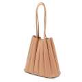 Pleated Tote Bag. 