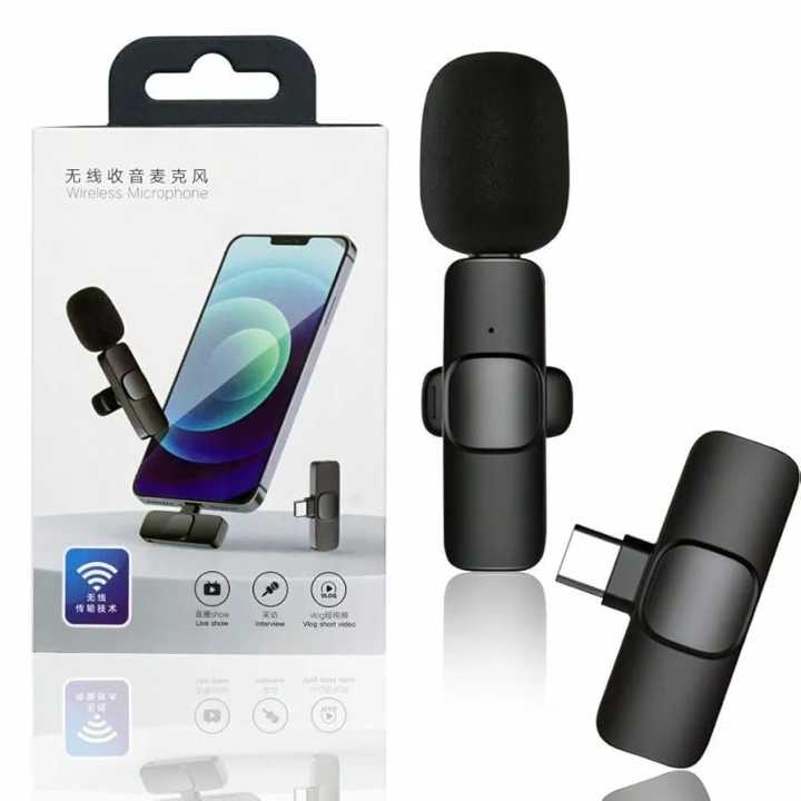 Wireless%20Microphone%20%E2%80%93%20K8%20Wireless%20Microphone%20%E2%80%93%20Clip-on%20Lavalier%20Mic%20with%20Type-C%20&%20Lightning%20Receiver%20%E2%80%93%20Noise%20Reduction,%20Clear%20Sound%20&%20Long%20Battery%20Backup%20%E2%80%93%20Plug%20&%20Play%20Mic%20for%20Android,%20YouTube,%20TikTok,%20Vlogging,%20Interviews%20&%20Live%20Streaming%20-%20Image%204