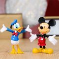 9-11 cm Disney Cartoon large Minnie Mickey Mouse Figures toys set Goofy Wedding cake decoration Action Wedding gift. 