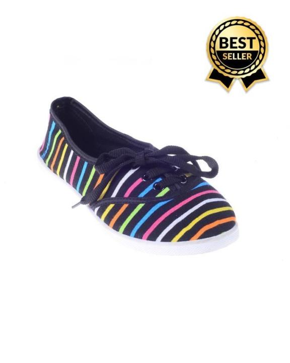 Black%20Canvas%20Slip%20On%20Rubber%20Dye%20Toms%20For%20Women%20-%20II243%20-%20Image%203