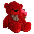 1ft ,1.5ft ,2ft ,3ft ,3.5ft Cute Teddy Bear for Girls - Red Color - For Birthday/Anniversary/Valentine/Gift. 