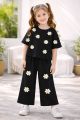 Kids Printed Suit T-Shirt & Flapper Set | Girls Summer Cotton Dress. 