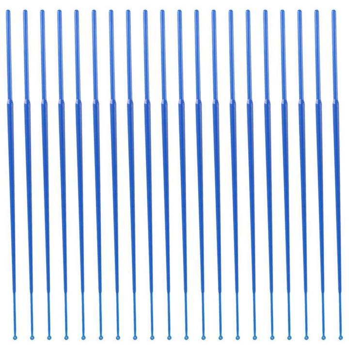 100 Pack 1ul Disposable Inoculating Loops - Individually Sterile Packaged Sampling Rods