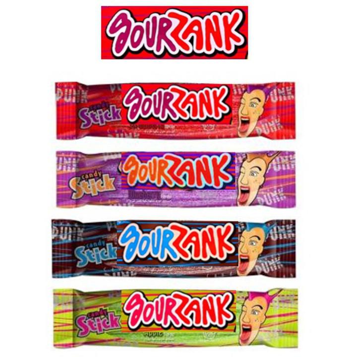 Sour Zank Sticks 4 Flavors 36 g  ( 04PCs-Imported )