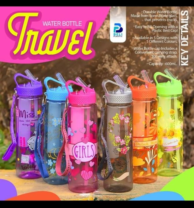 Travel Water Bottle (For School/Office) 650 ML